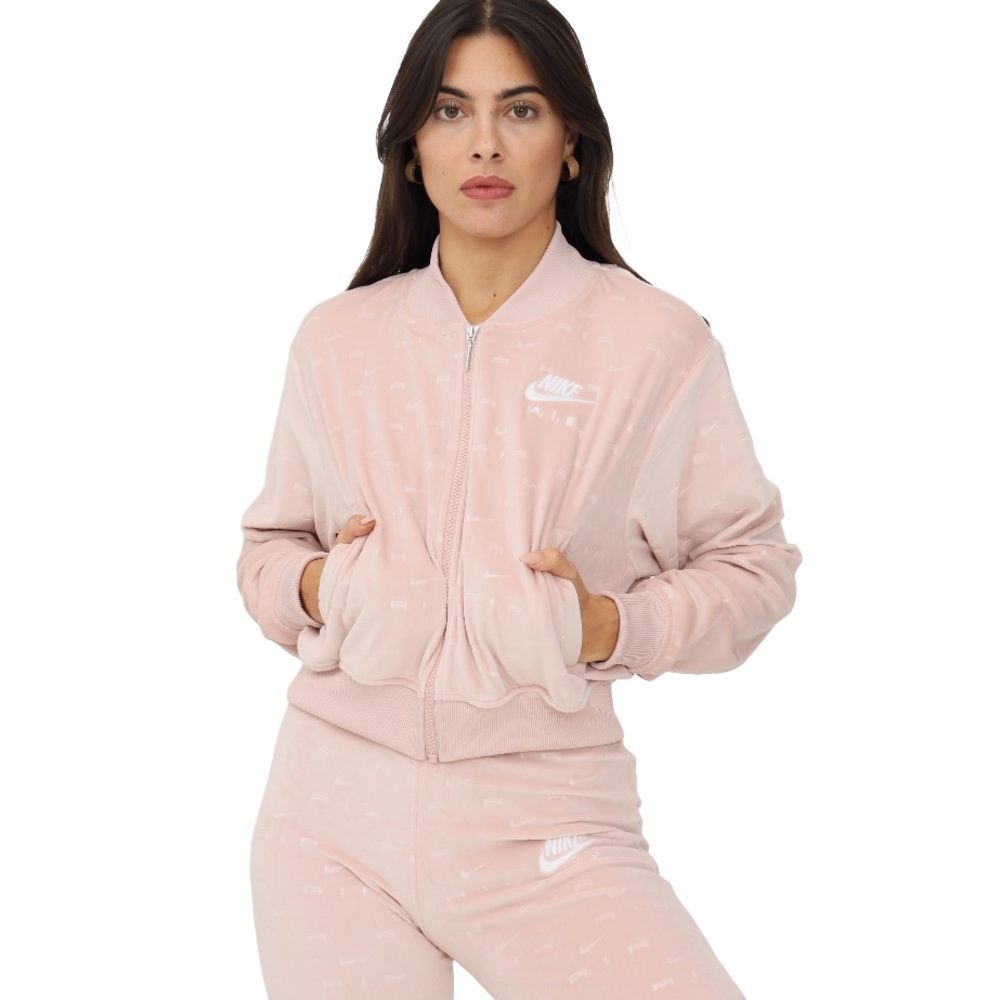 Womens Nike Air Velour full zip sweater - Picture 3 of 6